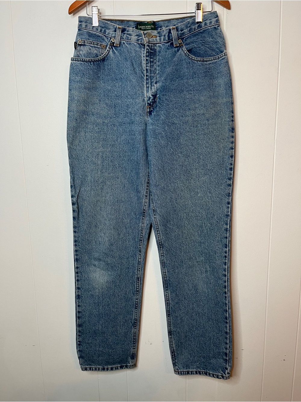Vintage Lauren Jeans Co High-Rise Blue Women’s Jeans Size 8 Tapered Leg